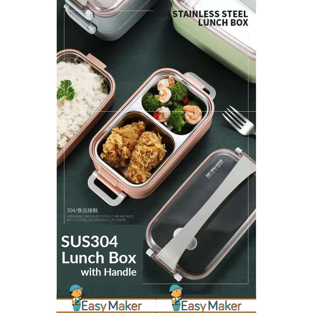 Lunch Box Stainless Steel Leakproof Bento Box Food Container Lunchbox