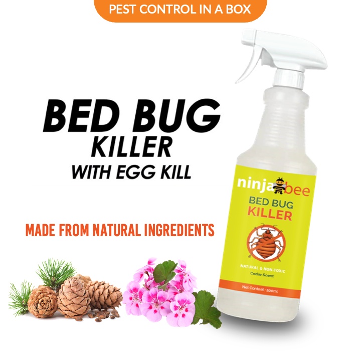 Pest Control In A Box Bed Bug Pepijat Dust Mite Killer Spray