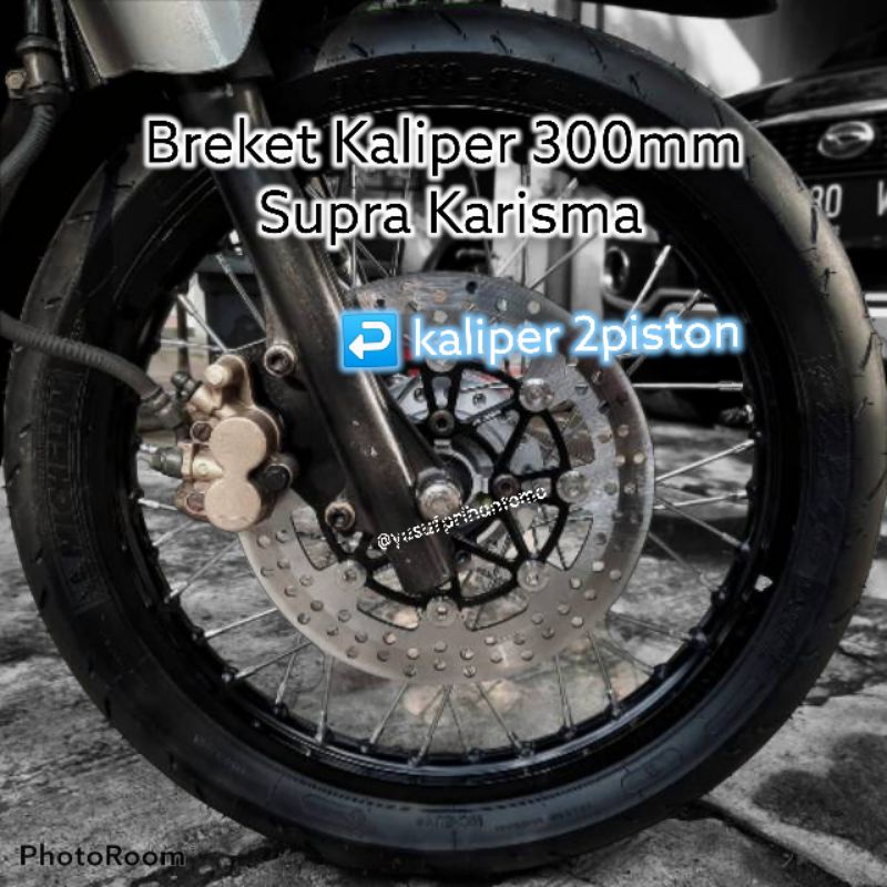 Breket Caliper SUPRA KARISMA Plate 300MM BREKET Plate SUPRA X BRAKET