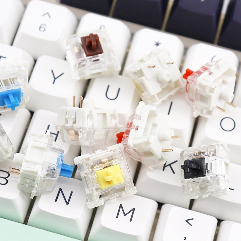 Gateron SMD Switches 3 Pin Yellow Black Red Brown Blue Clear Green