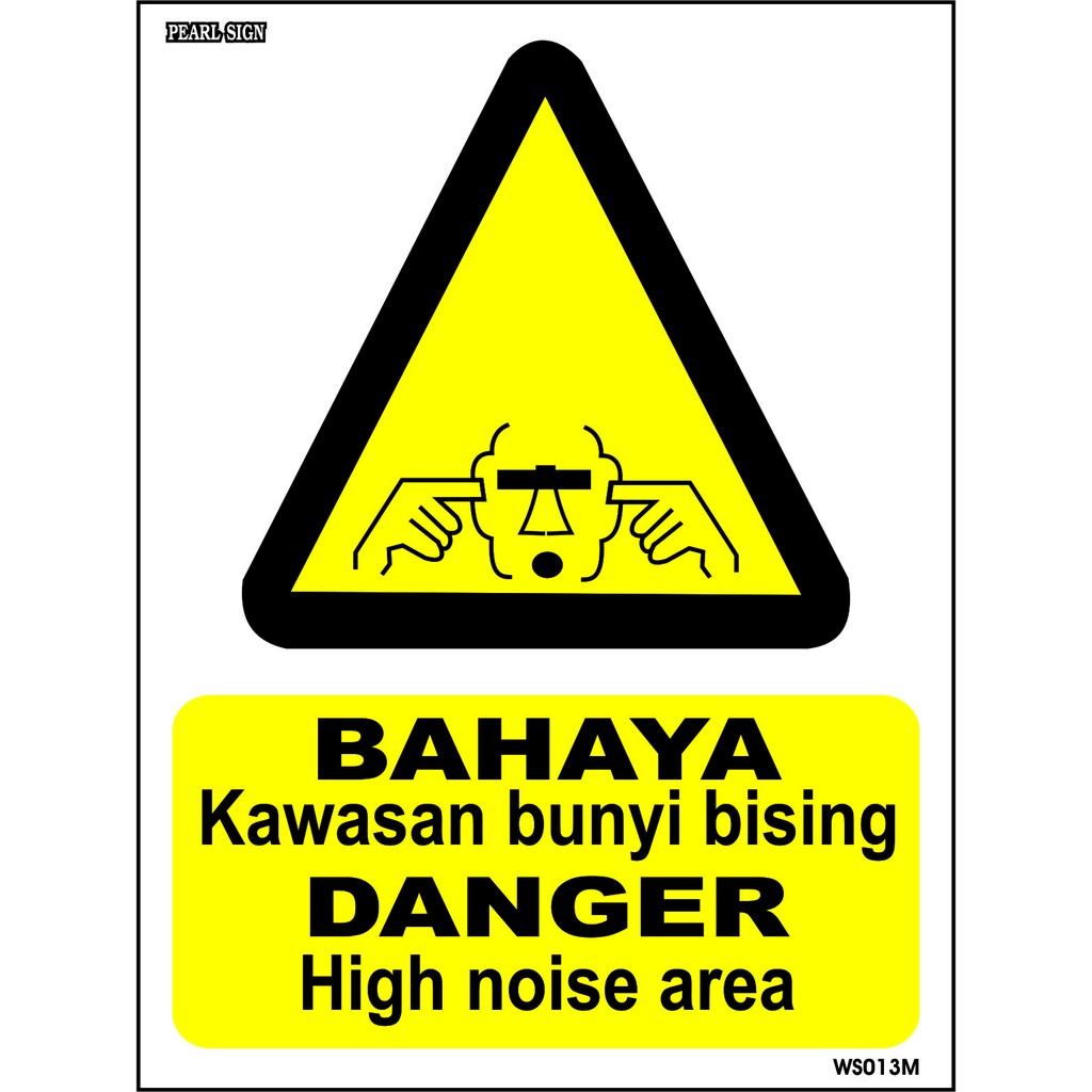 Dosh Jkkp Standard Warning Sign X Mm X Mm X Mm