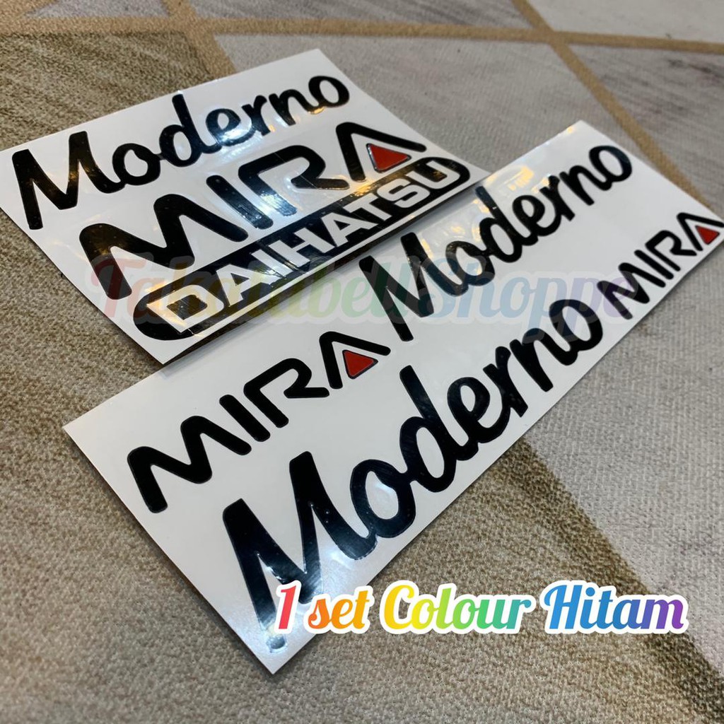 Sticker Kancil Moderno Kancil Mira Daihatsu Sticker Perodua Kancil