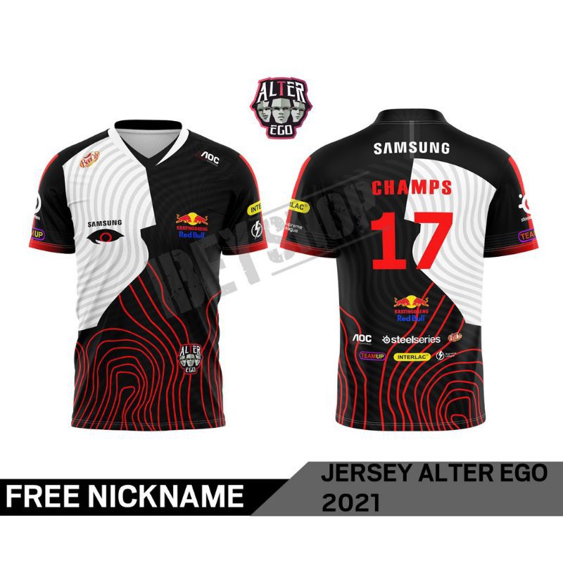 Alter EGO 2021 JERSEY FREE NICKNAME ALTER EGO ESPORT GAMING Shirt