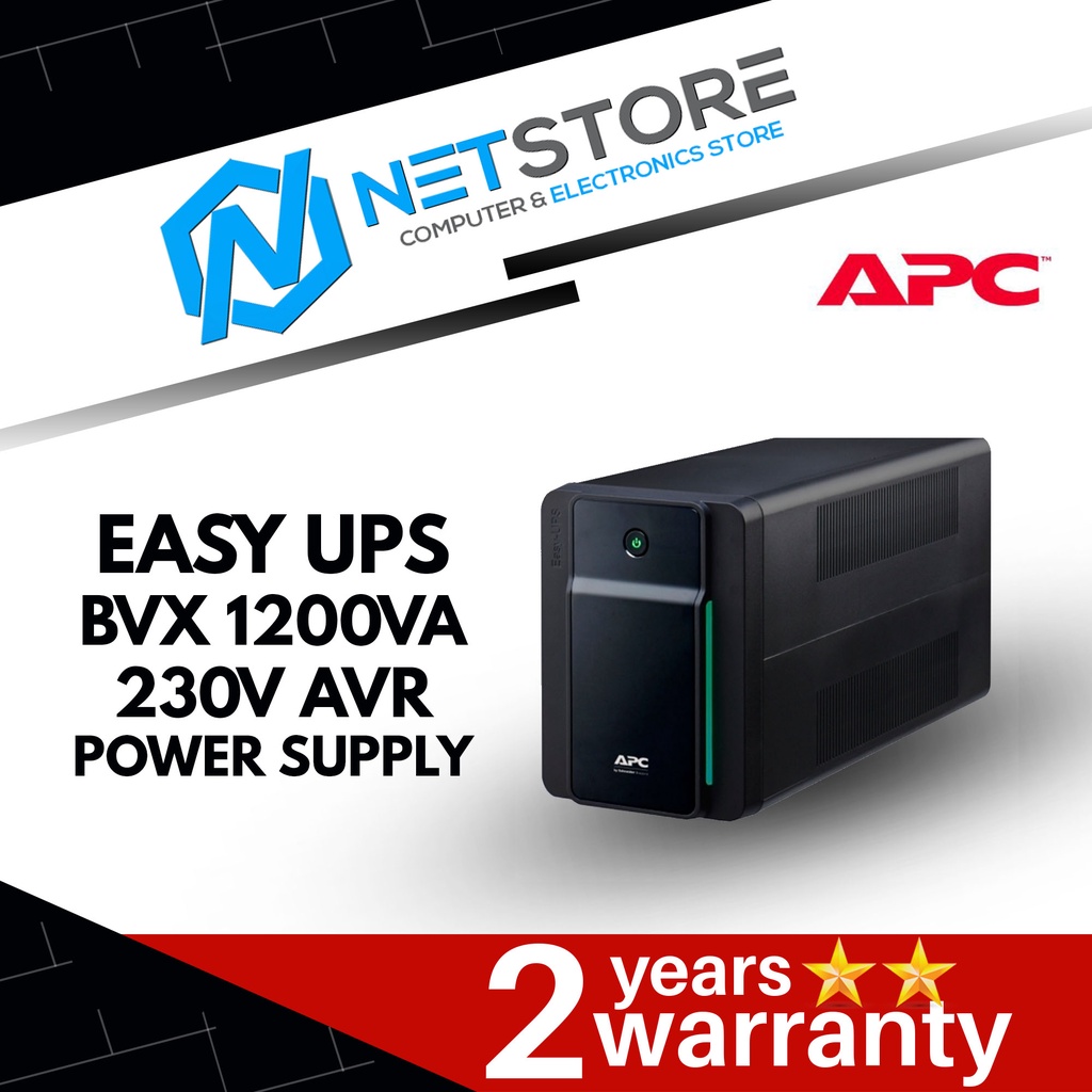 Apc Easy Ups Bvx Va V Avr Universal Sockets Power Supply