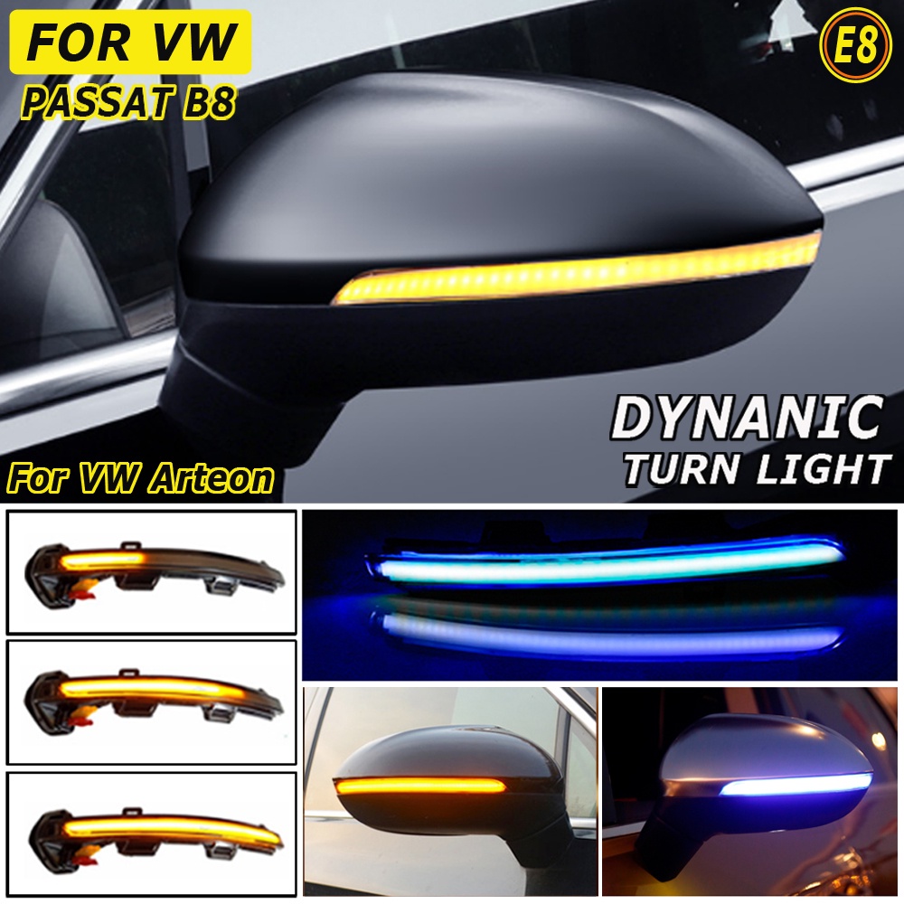 Dynamic Blinker LED Turn Signal Lamp For VW Passat B8 Variant Arteon