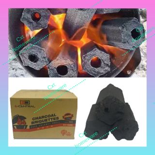 3KG BBQ Charcoal Briquette Coconut Shell Arang Tempurung Kelapa