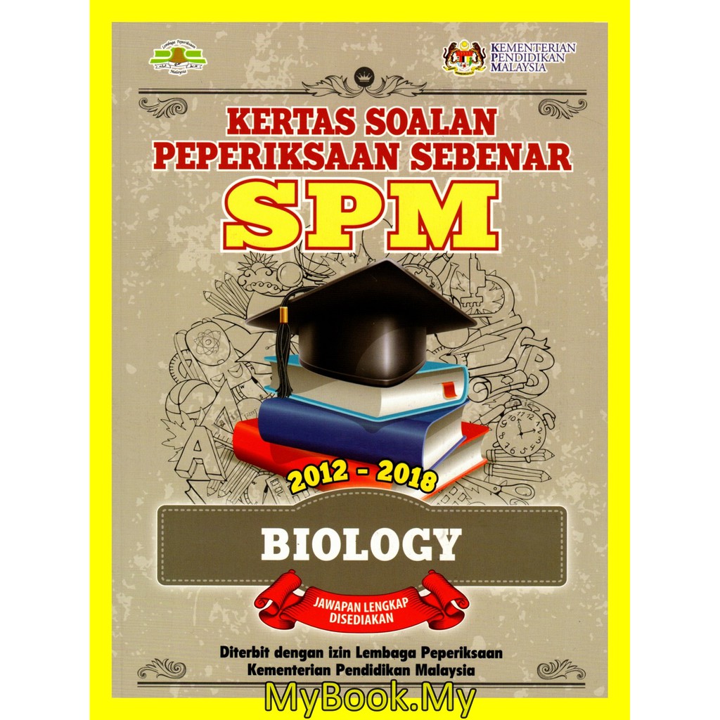 Myb Buku Kertas Soalan Peperiksaan Sebenar Spm Biology