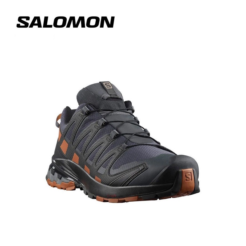 Salomon Men S XA Pro 3D V8 GTX Trail Running Shoes Ebony Caramel Cafe