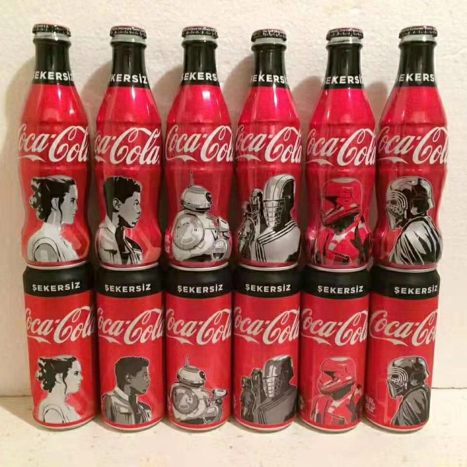 Coca Cola Turkey Starwars The Rise Of Skywalker 2019 6 Designs Bottle