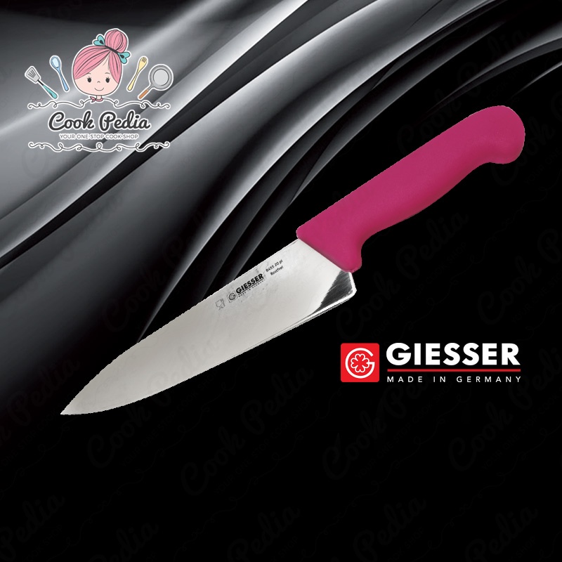 Cook Pedia READY STOCK Giesser Chef Knife 20cm PINK Handle