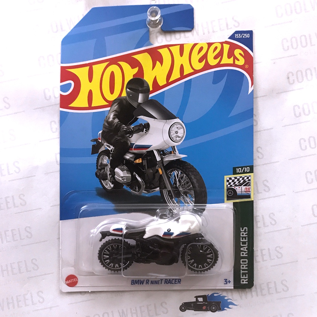 Hot Wheels BMW R NineT Racer White Shopee Malaysia