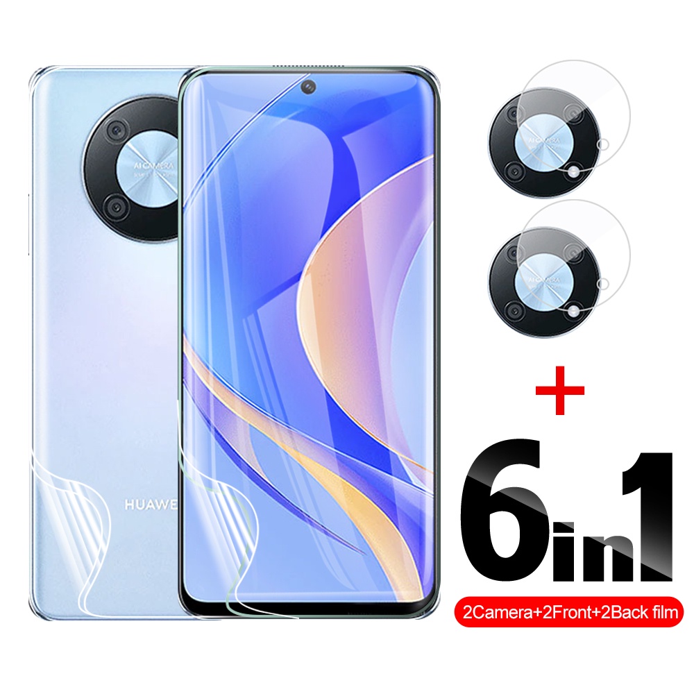 6in1 Front Back Hydrogel Film For Huawei Nova Y90 Y70 Plus Screen