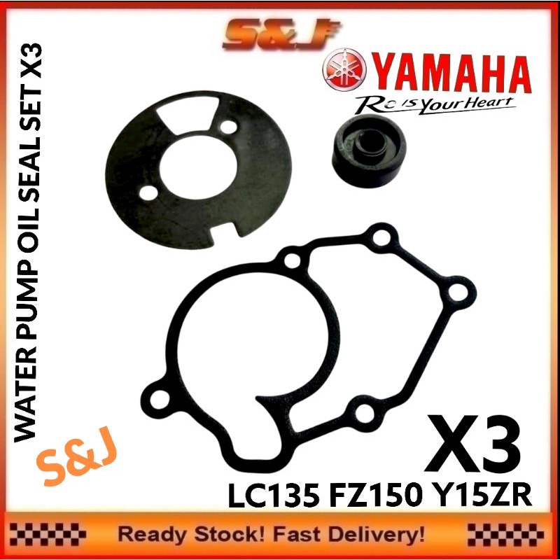 Yamaha Lc Y Zr Fz Nouvolc Egolc Water Pump Oil Seal Set With