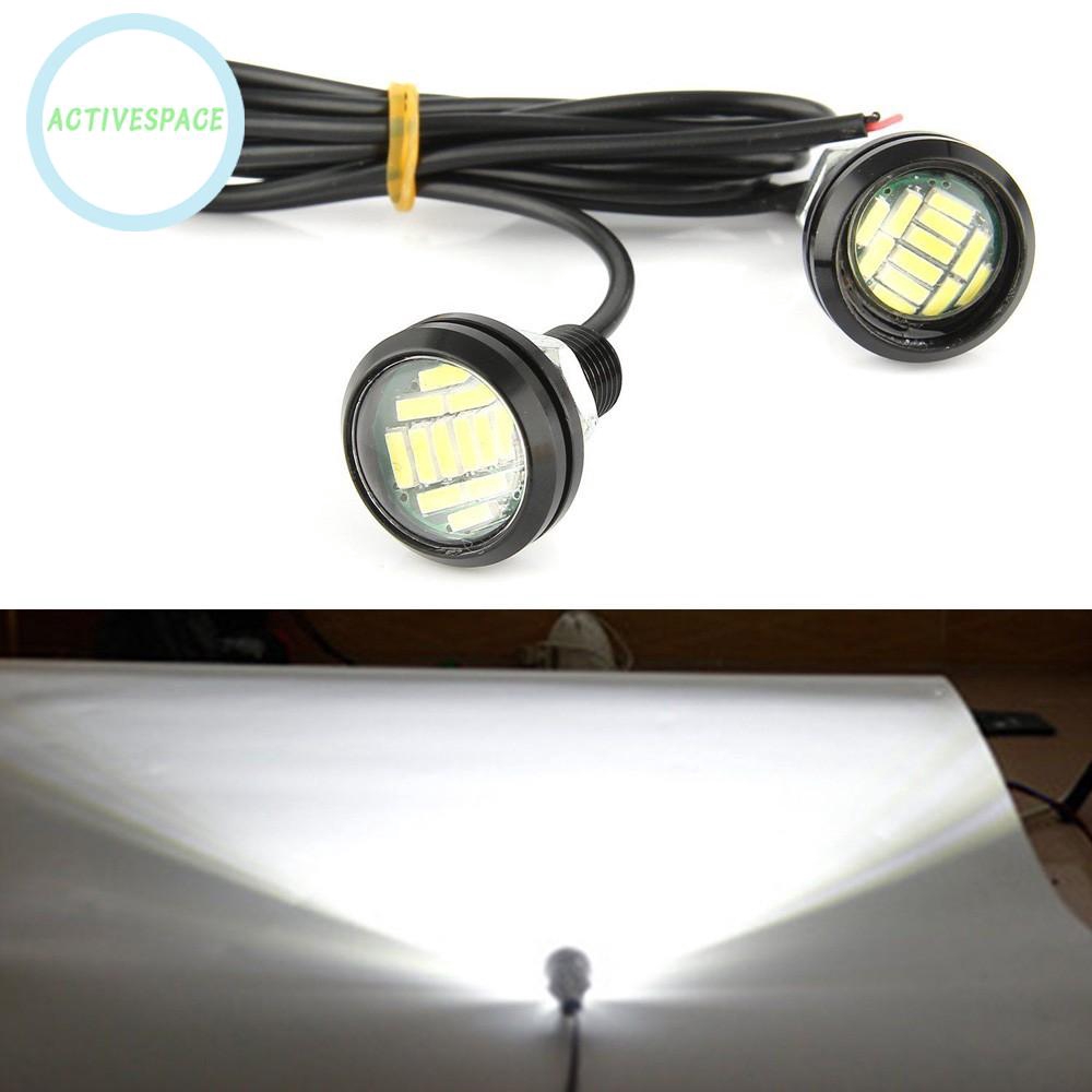 Pcs V W White Eagle Eye Led Car Auto Drl Daytime Running Lights