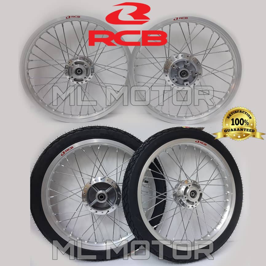 Y Zr Y Set Racing Boy X Silver Lidi Spoke Chrome Hub Chrome