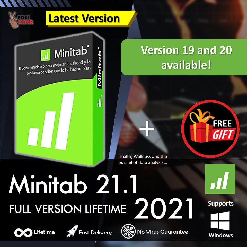 Minitab Full Version Lifetime Guide Video Provided