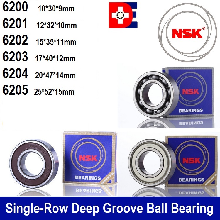 Nsk Japan Single Row Deep Groove Ball Bearing