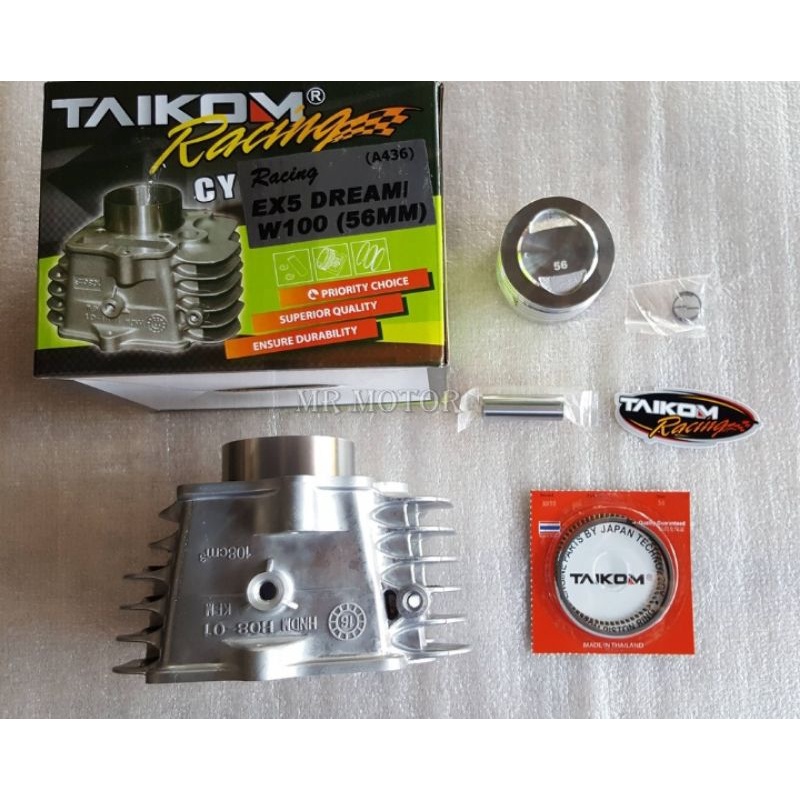 BLOK RACING 56MM EX5 DREAM TAIKOM PISTON SONIC KGH Shopee Malaysia