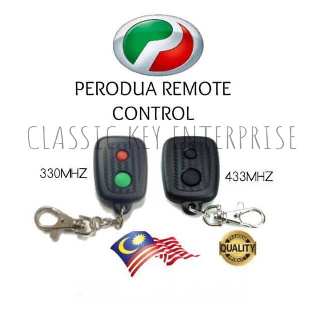 Ready Stock Perodua Myvi Kelisa Kancil Kenari Viva Alza Remote Alram