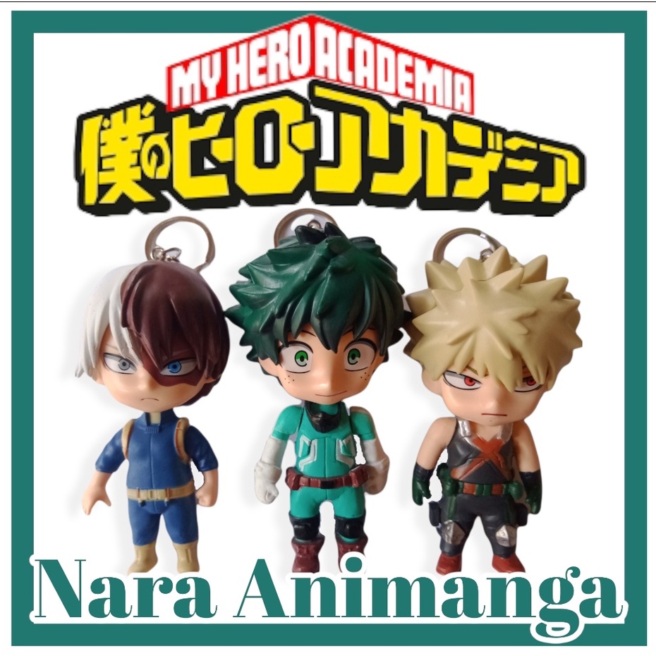 Gantungan Nara Animanga Action Mini Figure Keychain Motorcycle Car