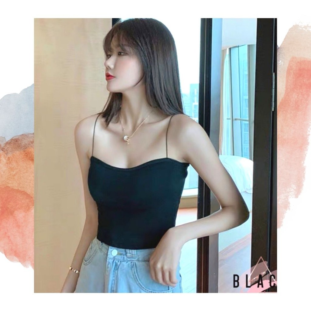 Blackpink Women Sexy Lingerie Bra Straps Sling Underwear Shopee