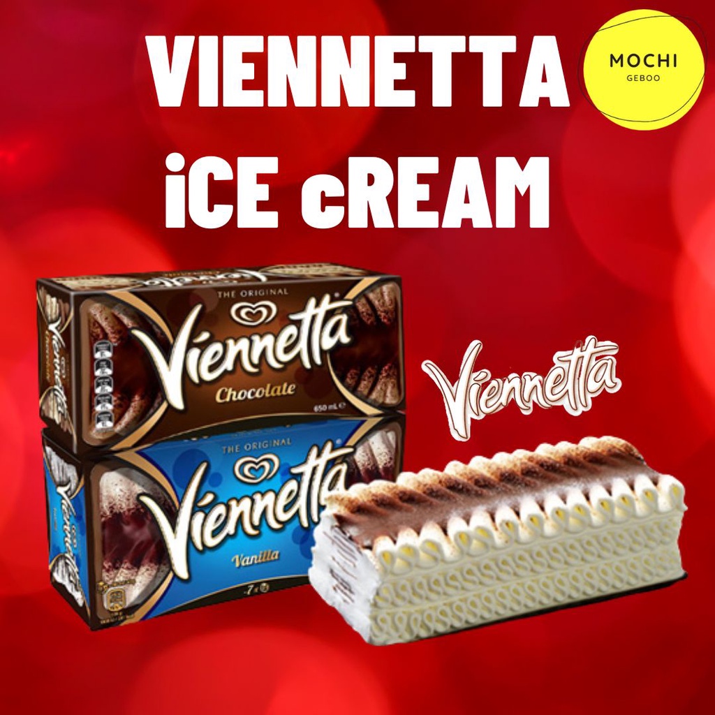 Walls Viennetta Ice Cream 650ml 4 Flavours Chocolate Vanilla