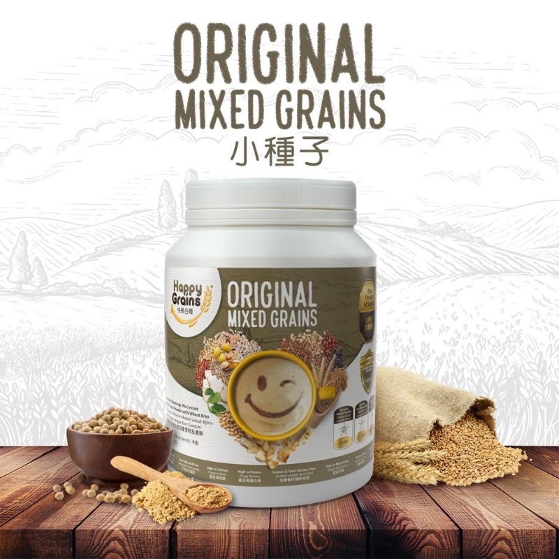 Happy Grains Original Kg Black Seeds Kg Choco G Fiber Bone