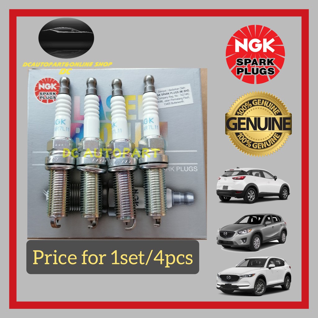 ORIGINAL NGK LASER IRIDIUM SPARK PLUG MAZDA 3 5 6 CX3 CX5 SKYACTIV