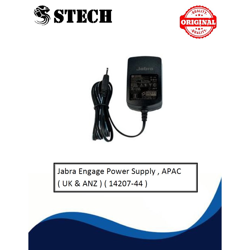 Original New Jabra Engage Power Supply Apac Uk Anz