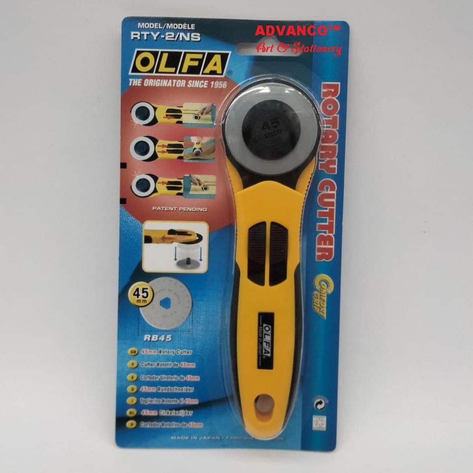 Olfa Cutter Rty Ns Series Rotary Cutter Mm Diameter Shopee Malaysia