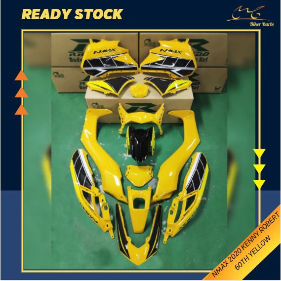 Ready Stock Rapido Cover Set Nmax Kenny Robert Th Yellow