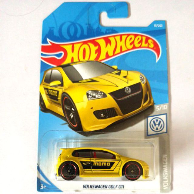 Hot Wheels Volkswagen Golf Gti Yellow Momo Shopee Malaysia