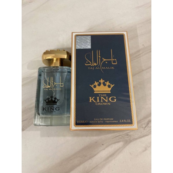 Ard Al Zaafaran Taj Al Malik The King Crown Edp Ml Shopee Malaysia