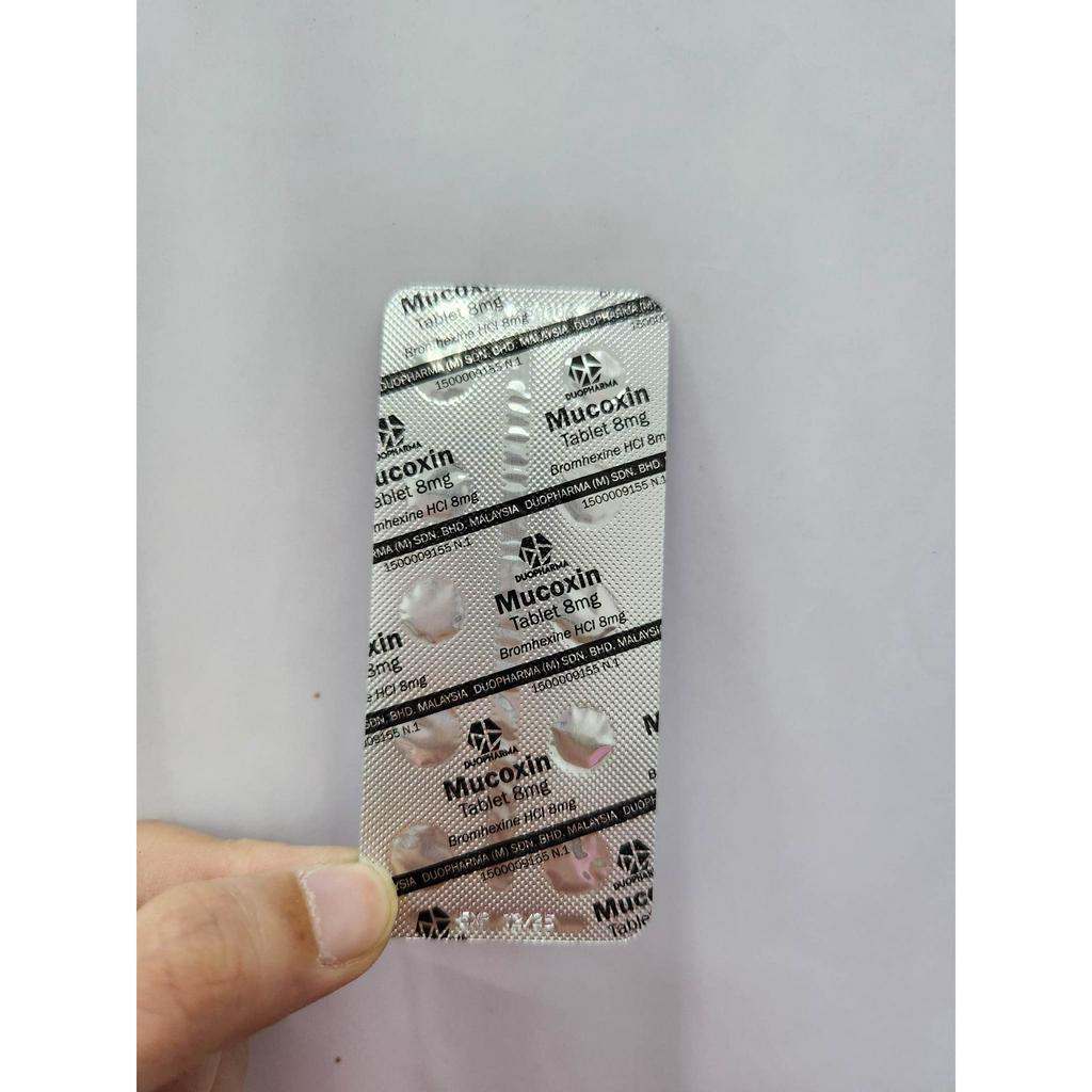 Mucoxin Tablet Mg S Shopee Malaysia