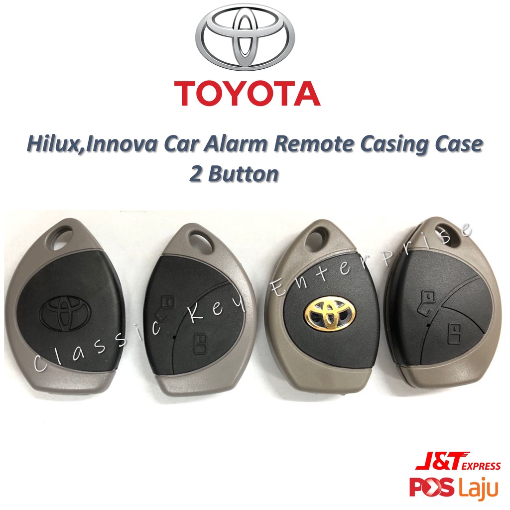 Toyota Hilux Innova Car Alarm Remote Control Cover Case Cobra