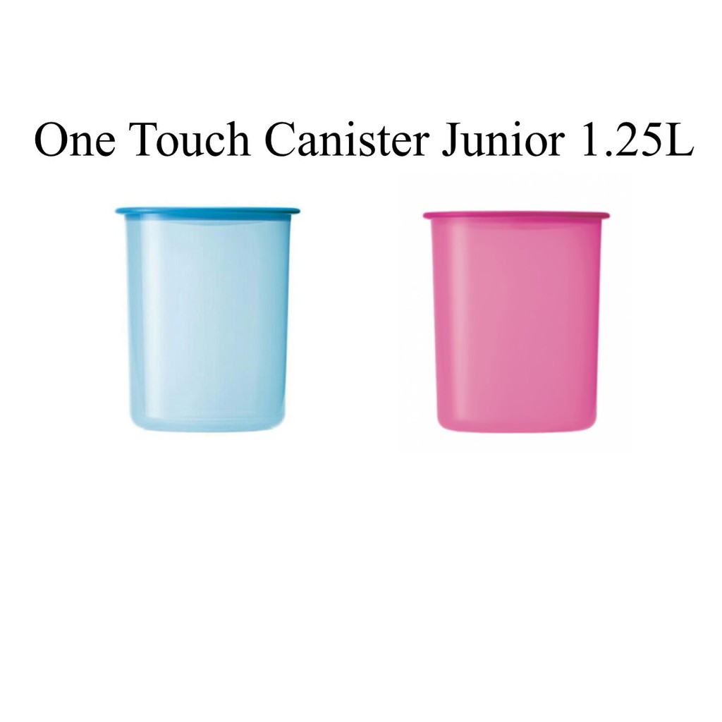 Tupperware One Touch Canister Junior L Pc Shopee Malaysia