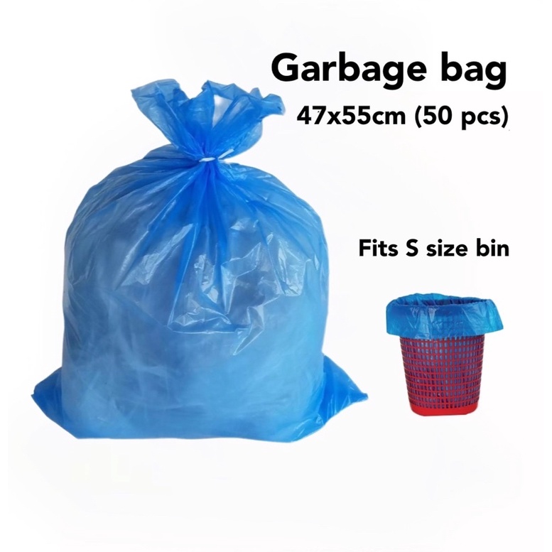 Pcs Garbage Rubbish Plastic Bag Oxo Biodegradable X Cm Shopee