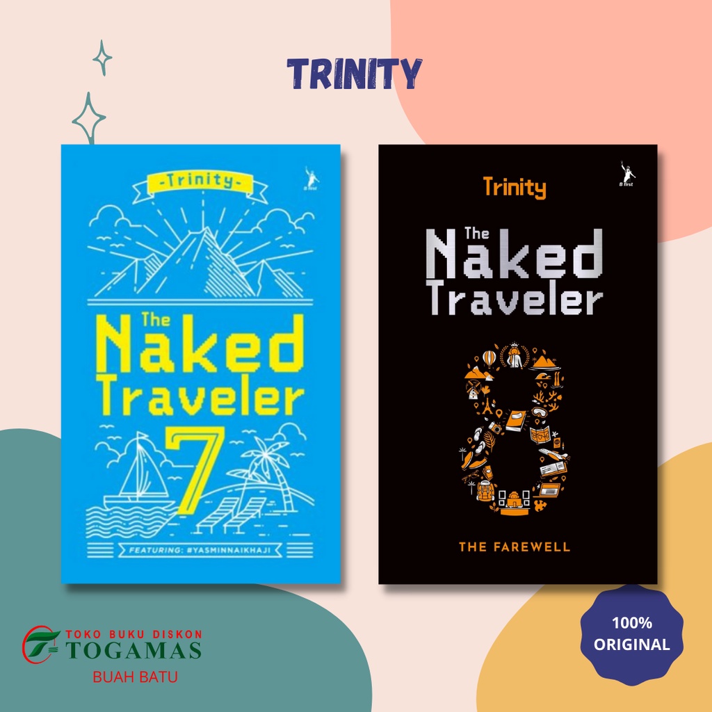 The NAKED TRAVELER 1 2 3 4 5 6 7 8 TRINITY Shopee Malaysia