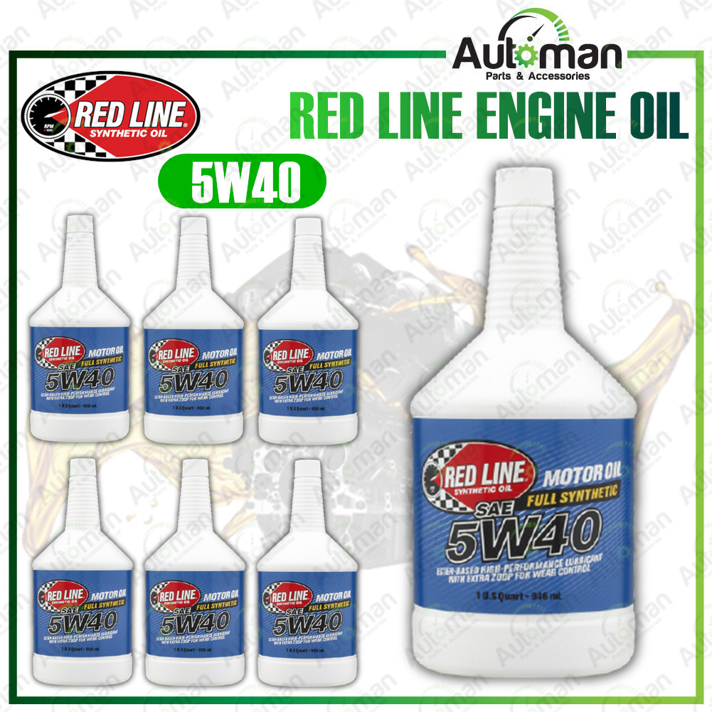 Redline Red Line W Fully Synthetic Engine Motor Oil Shopee Malaysia