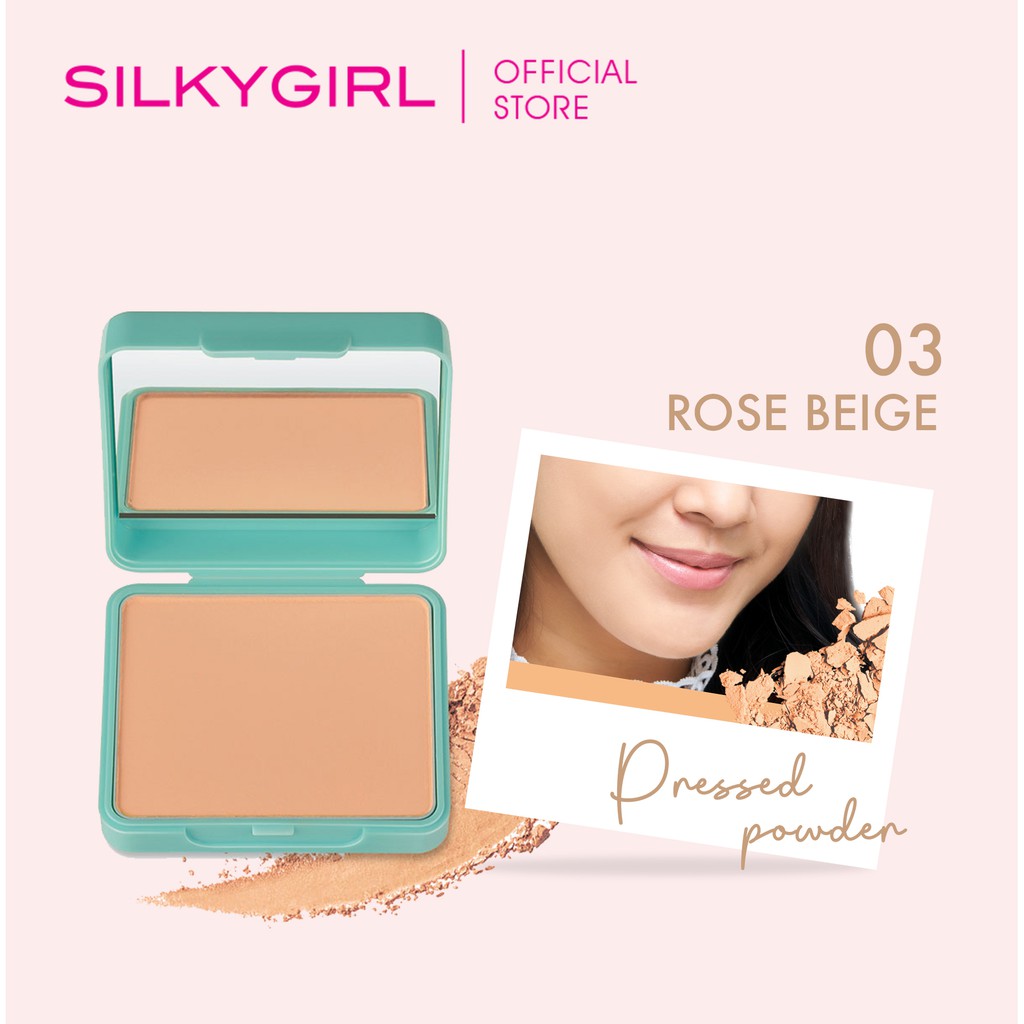 SILKYGIRL Pure Fresh Oil Control Pressed Powder Shopee Malaysia