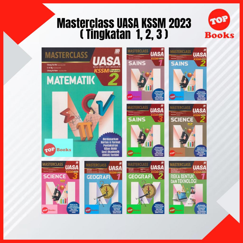 TOPBOOKS Sasbadi Buku Rujukan Masterclass UASA Tingkatan 1 2 3 KSSM