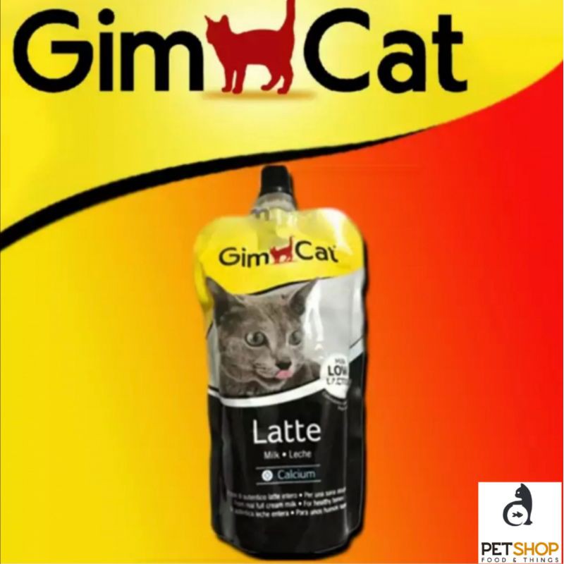 GimCat Milk Latte Calcium 200ml Shopee Malaysia