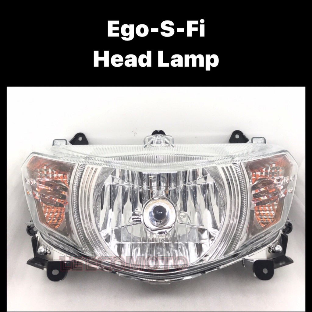 Yamaha Ego S Fi Head Lamp Assy Headlamp Front Light Lampu Depan Besar