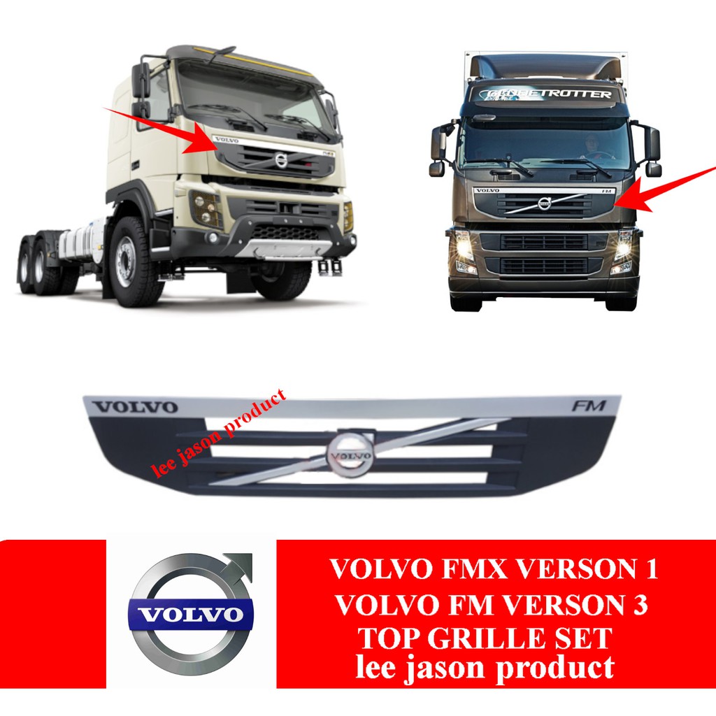 J S Volvo Truck Fm V Verson Fmx V Top Grille Set Shopee