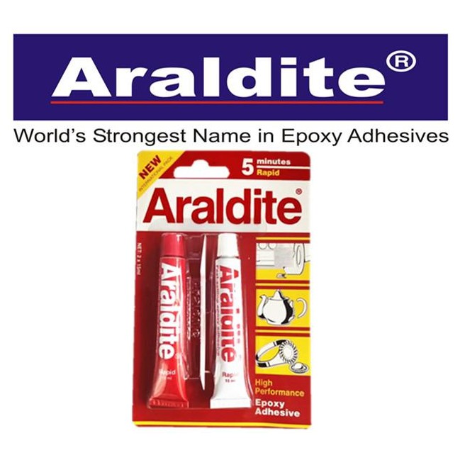 Araldite Minutes High Performance Fast Setting Epoxy Adhesive Glue