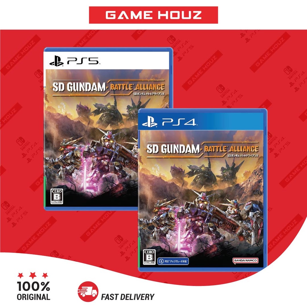 PS4 PS5 SD Gundam Battle Alliance NEW USED Shopee Malaysia