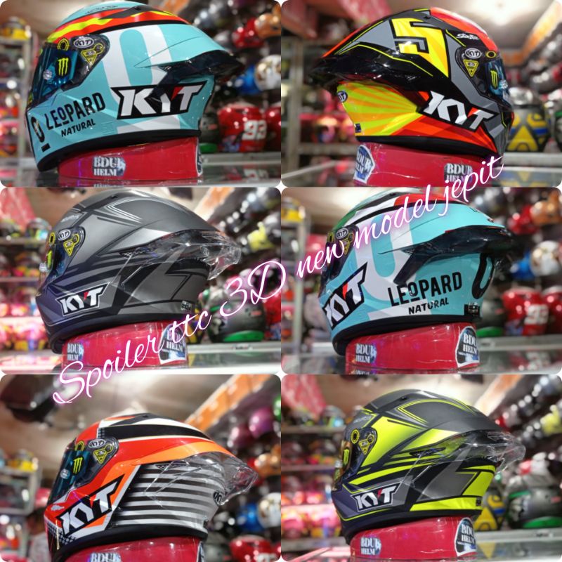 Spoiler Helmet Kyt Tt Corse Nfj Nfr Nx Race D New Model Rtf Model