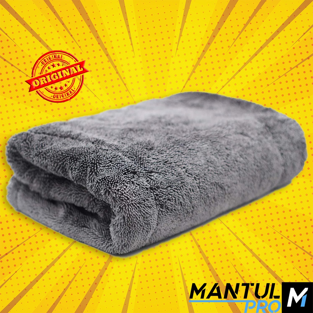 Double Sided Twisted Loop Microfiber Drying Towel 1200 GSM Shopee