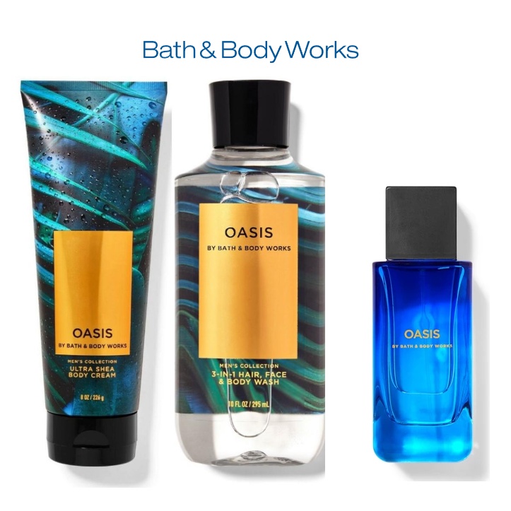 Bath Body Works Men S Perfume Oasis Shower Gel Body Cream