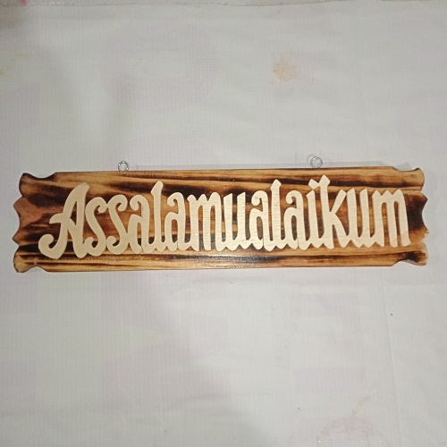 Hiasan Dinding Kayu Door Decoration Wooden Wall Decoration Wall Decor